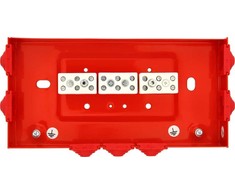 W2 Priešgaisrinė instaliacinė dėžutė W2 PIP-2AN praėjimo jungtis 9x4mm2