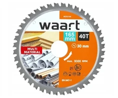 WAART PIŁA TARCZOWA WIDIOWA 165 x 30 x 40Z MULTIMATERIAL