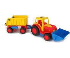 Polesie Wader Traktor krautuvas su priekaba (9623)