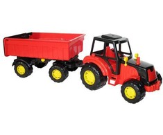 Wader Transporto priemonė Majster Tractor su priekaba