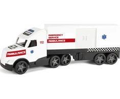 WADER 36211 Magic Truck veiksmų greitosios pagalbos automobilis