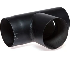 Trišakis WADEX, 90°, 150 mm, juodas