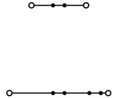 Wago CONNECTOR 2 STORE 2.5MM2 N/N Mėlynas TOPJO