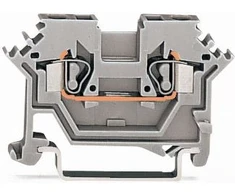 Wago 280-601 Dviejų laidų šynų jungtis 2,5 mm² pilka 280-601