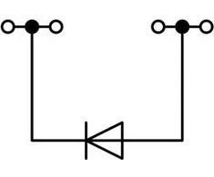 Wago Złączka diodowa 4-przewodowa 2,5mm2 pilka (2002-1411/1000-411)