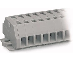 „Wago 261-106“ 2 laidų gnybtų blokas, 2,5 mm², 6 takelių, su varžtiniu tvirtinimo rutuliuku 261-106