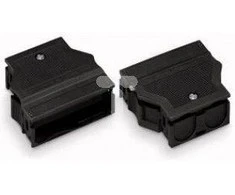 Wago Cable įtempimo mažinimo korpusas, 5 takelių juoda (770-505)