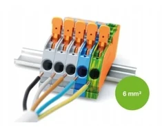 Wago Pilnas jungčių rinkinys 3 fazių maitinimo šaltiniui 6 mm2 821-099/000-007