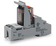 Wago Relė 230V AC 5A 4P ant pagrindo (858-508)