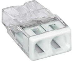 Złączka „Wago“ 2 takelių jungtis, modelis: 2273-202, nuo 0,5 iki 2,50 mm², 5 vnt.