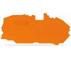 Wago Vidinė galinė sienelė 41,7x84,5mm oranžinė - 2016-7692