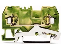Wago Saugi geležinkelio jungtis 2.5mm2 gelsvai žalia (280- 907)