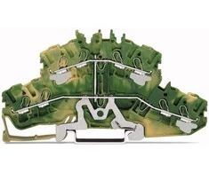 Wago Two-story TOPJOBS 2.5mm2 geltona žalia 24A LGY 8A 2002 -2407