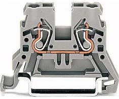Wago 870-902 2 laidų jungtis 2,5 mm2 oranžinė 870-902