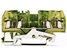 Wago 280-687 3 laidų jungtis 2,5 mm2 geltonai žalia 280-687