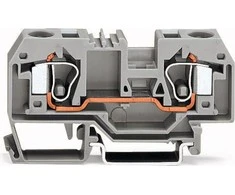 Wago 284-901 2 laidų šynų jungtis 10 mm² pilka 284-901