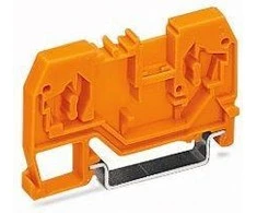 Wago Svoris 280-902 Bėgelio gnybtas 2 laidų 2,5 mm2 oranžinis 280-902