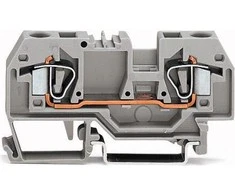 Wago 282-904 2 laidų šynų jungtis 6mm2 mėlyna 282-904