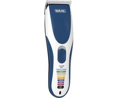 Plaukų Kirpimo Mašinėlė - Wahl Color Pro Cordless 9 Ilgiai Sidabrinė/Mėlyna