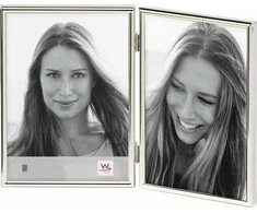 Nuotraukų rėmelis Walther Chloe sidabrinis 2x9x13 portretas WD219S