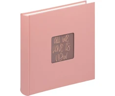 Walther Fun Peach Fuzz 30x30 Album with 100 Pages (FA-208-PF)