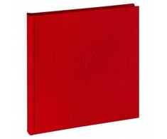 Walther Walther My Heart raudona 20x20 40 weiße S. Leineneinband FA243R