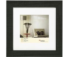 Nuotraukų rėmelis Walther Home 20x20 medinis juodas HO220B