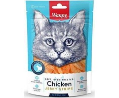 Skanėstas katėms WANPY, vytintos antienos juostelės, 80 g