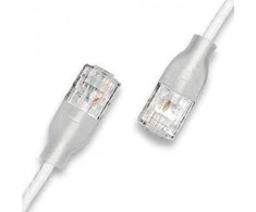 Wantec 7403 Baltas tinklo kabelis 0,5 m Cat6a