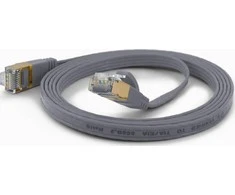 Wantec Wantec žymi CAT6A FTP Lankstinukas - 1,5 m - 6A kat. - F / UTP (FTP) - RJ- 45 - RJ- 45 - pilka (7076)