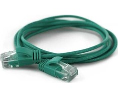 Wantec Wantec Patchkabel UTP CAT6a d=2,8mm 0,50m grün