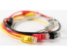 Wantec Wantec jungiamasis kabelis UTP CAT6a d=2,8mm 1,00m žalias (7327) - 403084