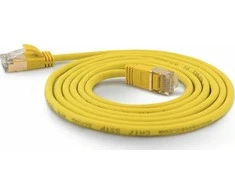 Wantec wW Patch CableCat.7 RohCable ypač plonas (kištukas CAT6A) SSTP geltonas 2,0 m (7175)