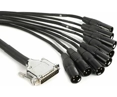 Warm Audio Šiltas garsas – Kabelis Audio PREMIER DB25 – XLRm 1,8m