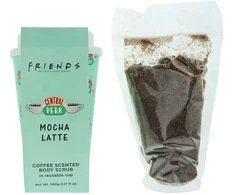 Warner Bros. Friends Mocha Latte valomasis kūno šveitiklis moterims, 260 g