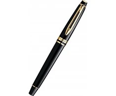 Plunksnakotis Waterman Expert-3, Juodas Laquer, GT