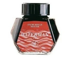 Waterman raudonas rašalas (50 ml) - S0110730
