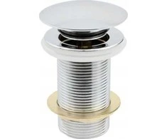 Watersolution 5/4 DIDŽIOJO APVALO CHROME (K.KKD-BP) (K.KKD-BP) // S.DRAIN.KLIK-KLAK-H-D-BP-O