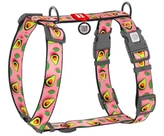 Waudog WAU DOG Antkakliai Guard Nailonas M 20mm/46-60cm Avokadas rožiniai (344-4051)