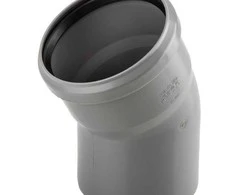 Vidaus kanalizacijos alkūnė, Wavin Ø 40 mm, 30°