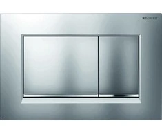 Geberit taustiņš Sigma30, 246x164 mm, matēts hroms ar easy-to-clean pārklājumu / hroms
