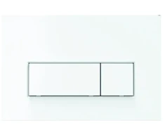 WC klavišas M570-GAM-01/ JELLOW / RECTANGLE WH / PRZYCISK WC PROSTOKĄT Baltas POŁYSK /