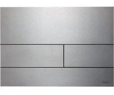 taustiņš TECEsquare duo, 220x150 mm, matēts nerūsējošais tērauds