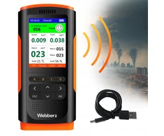 Webber Oro kokybės stotelė UP900 7in1 PM2.5 PM10 HCHO TVOC USB Webber