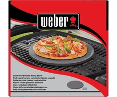 Weber mažas apvalus glazūruotas kepimo akmuo 26 cm, 18413