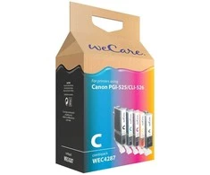 WECARE ARMOR cartridge pro CANON Pixma IP4850, MG5150, MG5250, MG6150, MG8150 (PGI-525+CLI-526B/C/M/Y) 1x20 ml/ 4x10 ml