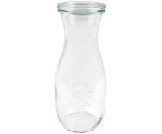 Weck Buteliukas sulčių buteliukas 530 ml su dangtelis - pakuotėje 6 vnt