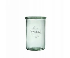 Weck Cylinder jar, 1 l, with lid, Zylinder, 6 pcs