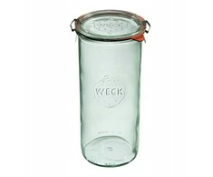 „Weck“ cilindriniai indai, 1500 ml (6 vnt.), kambario temperatūros, x2