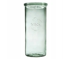 Weck cilindriniai indeliai su dangteliu, 1500 ml, 6 vnt. pakuotėje